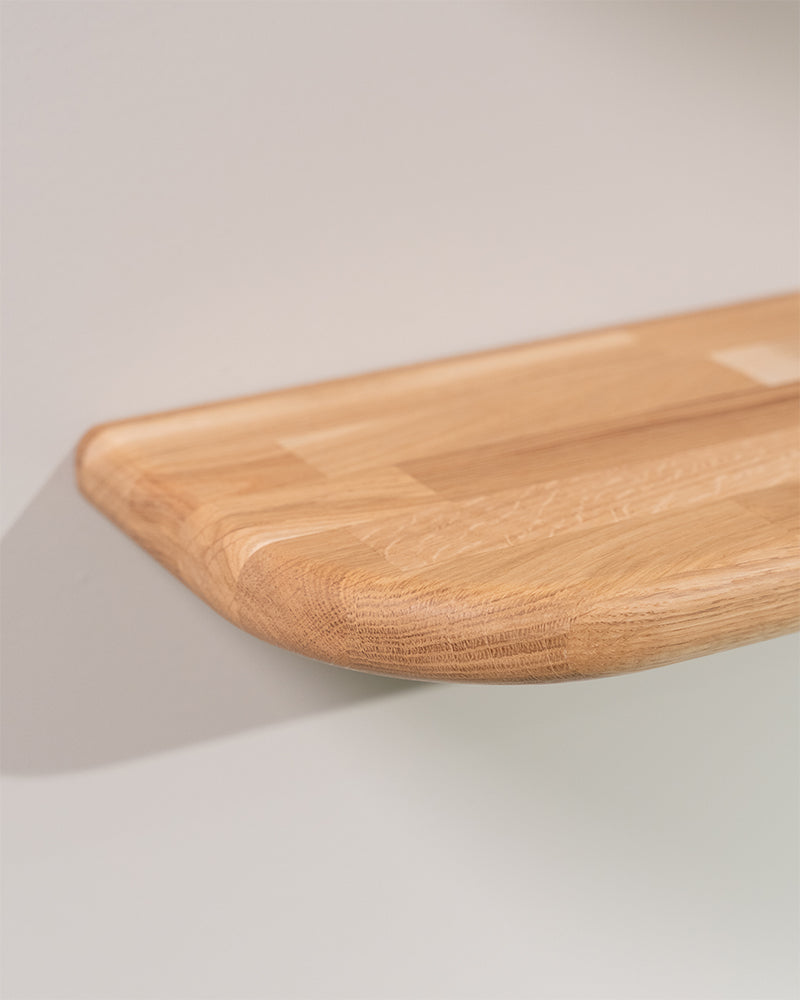 Linea Oak - 40cm shelf in oak wood